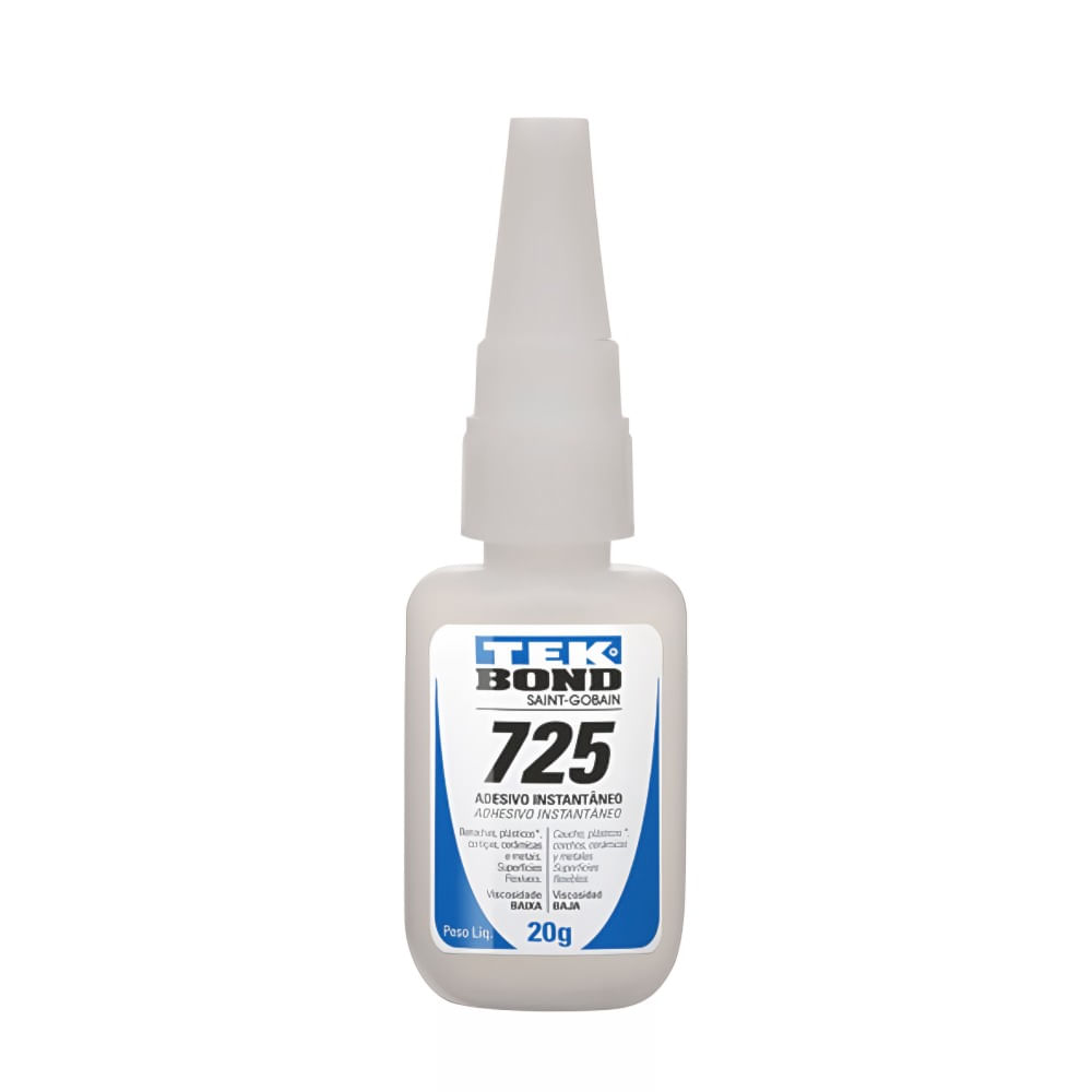 Cola Adesivo Instantâneo 725 20g Tek Bond
